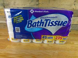 lot 93 image: Members Mark Ultra Premium Bath Tissue, 2 ply (232 sheets, 45 rolls)