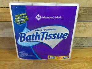 lot 96 image: Members Mark 2 Ply Bath Tissue Ultra Premium Rolls - 9 Count