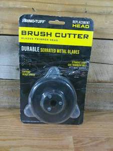 lot 104 image: Rhino-Tuff Universal Fit Brush Cutter Replacement Head for Straight Shaft String Grass Trimmer Part