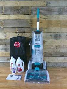 lot 128 image: Hoover SmartWash Automatic Carpet Cleaner Machine and Upright Shampooer - FH52000-Lightly Used