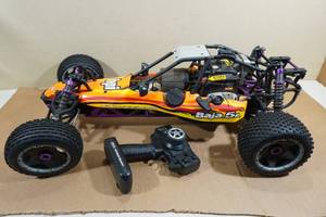 lot 3A image: HPI Racing Baja 5B 15 Scale Gas Powered Remote Control Desert Buggy