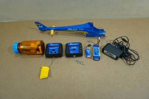 lot 3V image: Assorted RC Accessories - Chargers, Batteries, Heli Body
