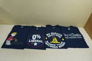 lot 27 image: Assorted Political T-Shirts - Pro-RepublicanTrump - 2XL