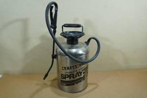 lot 166 image: Craftsman 2 Gallon Stainless Steel Sprayer
