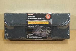lot 175 image: 12-Piece Precision Screwdriver Set with Bag