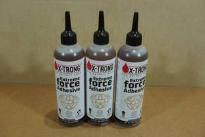 lot 183 image: 3 8.7oz X-Trong Extreme Force Adhesive