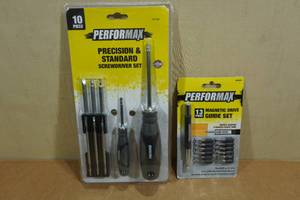 lot 184 image: 10-Piece Precision Screwdriver Set with 13-Piece Magnetic Drive Guide Set