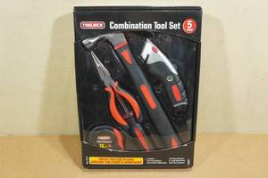 lot 187 image: Tool Rich 5-Piece Combination Tool Set