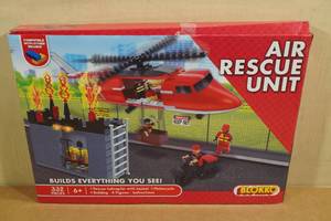 lot 191 image: Blokko Air Rescue Unit Building Set