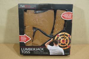 lot 224 image: Lumberjack Toss with Safe Foam Axes