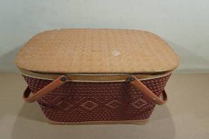 lot 233 image: Red-Man Picnic Basket