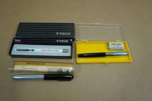 lot 239 image: 2 Collectors Pens plus Mini Stapler