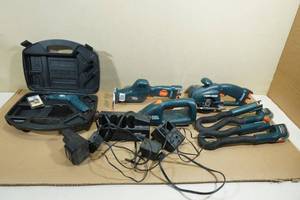 lot 242 image: Large Assortment Black  Decker Power Tools -No Batteries