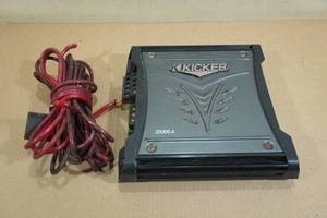 lot 203 image: Kicker 4 Channel Car Amp