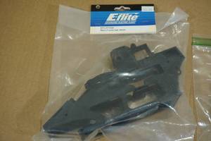 lot 3Y image: Assorted E-Flite RC Helicopter Parts - Servos, Gyro, Frame