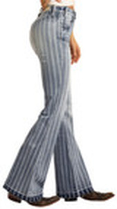 lot 51 image: Rock & Roll Cowgirl High Rise Trousers 30x38