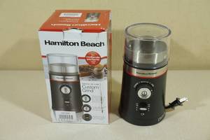 lot 79 image: Hamilton Beach Custom Grind Coffee Grinder