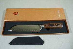 lot 80 image: Tuo Cutlery Fiery Phoenix 7 Santoku Knife