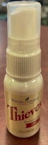 lot 63 image: Young Living Thieves Essential Oil Infused Spray 29.5ml