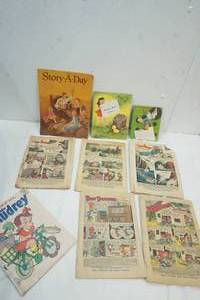 lot 40 image: Variety of Vintage Comics without covers