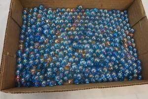 lot 53 image: Colored Marbles