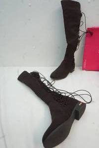 lot 76 image: New ShoeDazzle Flat Boots Celeste Brown size 9
