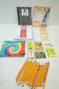 lot 78 image: Variety School Supplies