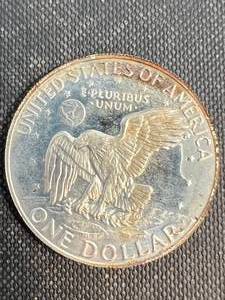 lot 07 image: 1973-S US PROOF 40% SILVER IKE DOLLAR