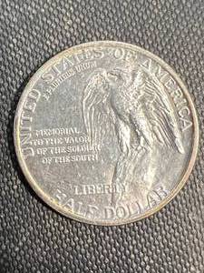 lot 39 image: 1925 STONE MOUNTAIN US SILVER COMMEM HALF DOLLAR MS63