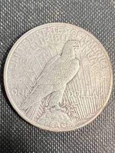 lot 48 image: 1923-S US PEACE SILVER DOLLAR