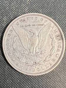 lot 54 image: 1887-S US MORGAN SILVER DOLLAR