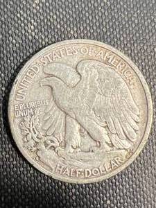 lot 57 image: 1941-S US WALKING LIBERTY HALF DOLLAR