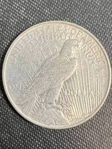lot 58 image: 1923-D US PEACE SILVER DOLLAR