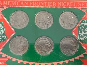 lot 72 image: AMERICAN FRONTIER US BUFFALO NICKEL SET