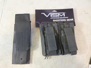 Vism Shooters Gear Double Open Top Mag Pouch