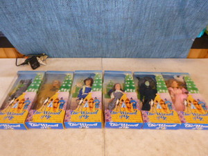 Vintage Set of Sky Kids Wizard of Oz Dolls