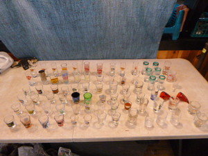 Variety of Shot Glasses