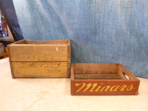2 Vintage Crates