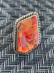 lot 4 image: DJR .925 Sterling Silver Ring Size 5