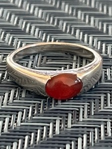lot 14 image: .925 Sterling Silver Ring Size 8 34
