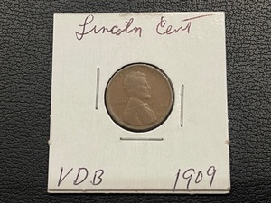 lot 26 image: 1909 VDB Lincoln Cent