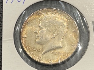 lot 52 image: 1964 Kennedy Half Dollar