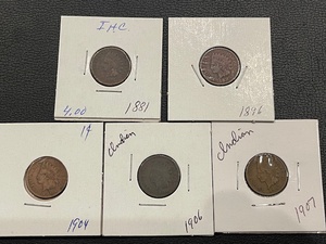 lot 61 image: Indian Head Cents
