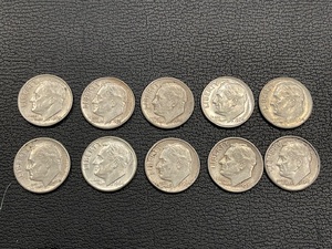 lot 62 image: Roosevelt Silver Dimes