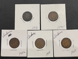 lot 65 image: Indian Head Cents