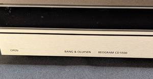 lot 6 image: Bang & Olufsen Beogram 5500 CD Player