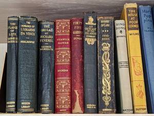 lot 15 image: Assorted AntiqueVintage Books