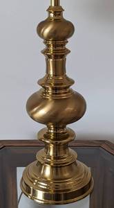 lot 20 image: Decorative Brass Table Lamp