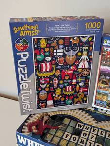 lot 63 image: Assorted Puzzles and Games