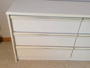 lot 64 image: Vintage White Dresser